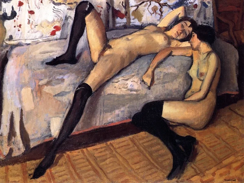 1875-Pierre-Albert Marquet - Le due amiche, 1912 - Musée des beaux-arts et d'archéologie de Besançon